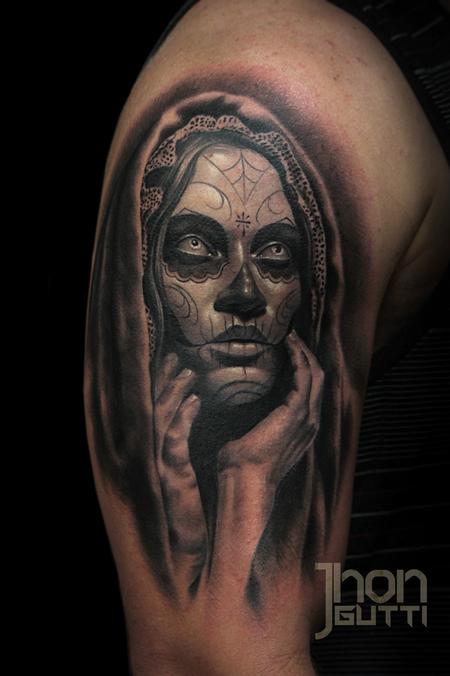 Tattoos - DAY OF THE DEAD GIRL - 106621